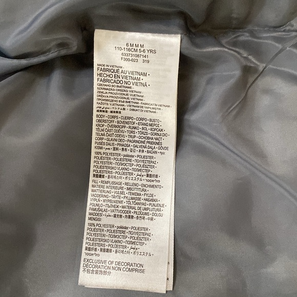 Nike Therma boys full zip puffer hoodie padded mock vest jacket black / volt M - Picture 8 of 13